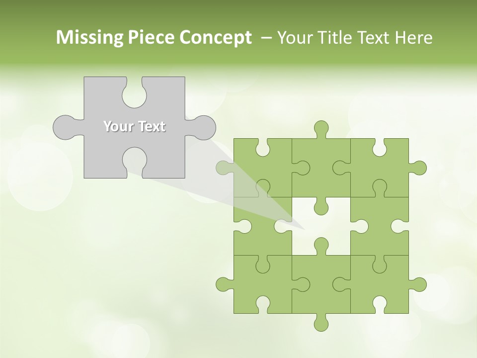 Beautiful Nature Bokeh PowerPoint Template