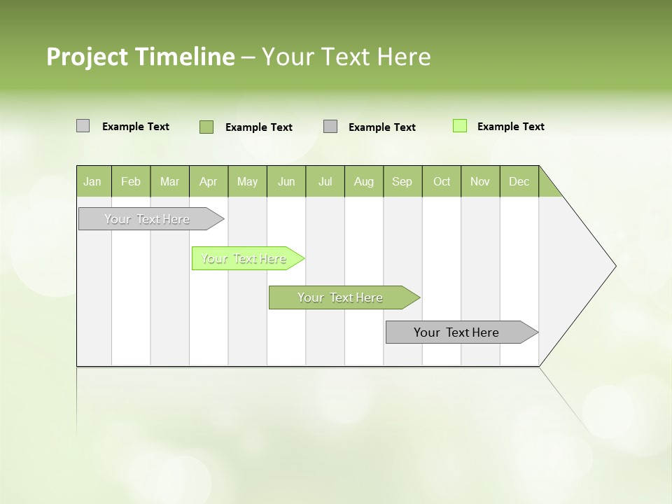 Beautiful Nature Bokeh PowerPoint Template