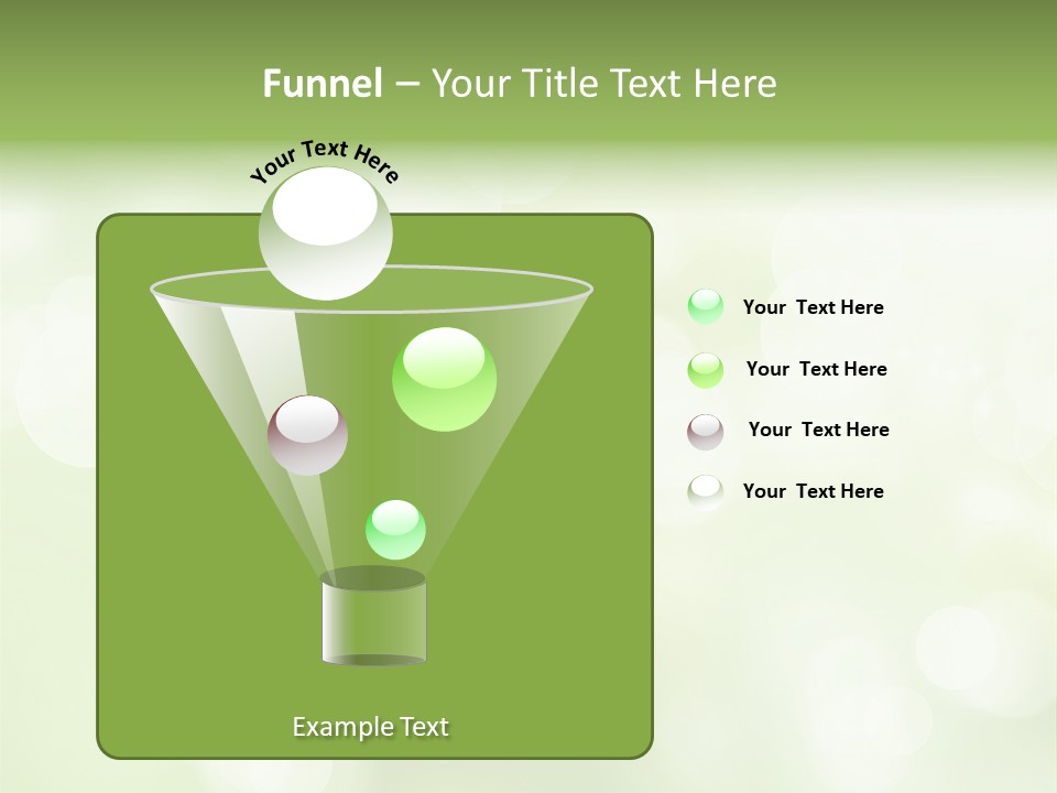 Beautiful Nature Bokeh PowerPoint Template