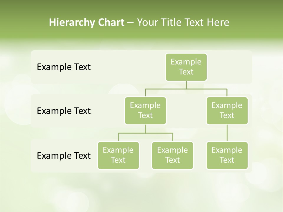 Beautiful Nature Bokeh PowerPoint Template