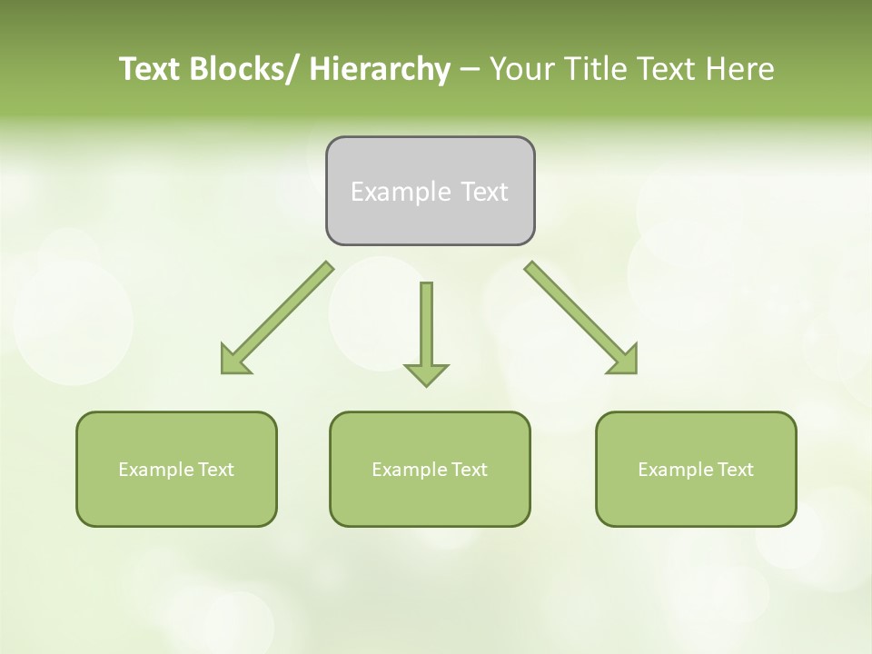 Beautiful Nature Bokeh PowerPoint Template