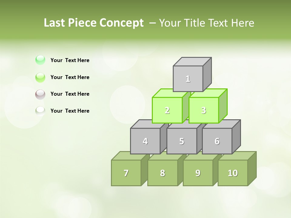 Beautiful Nature Bokeh PowerPoint Template