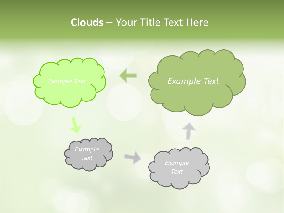 Beautiful Nature Bokeh PowerPoint Template