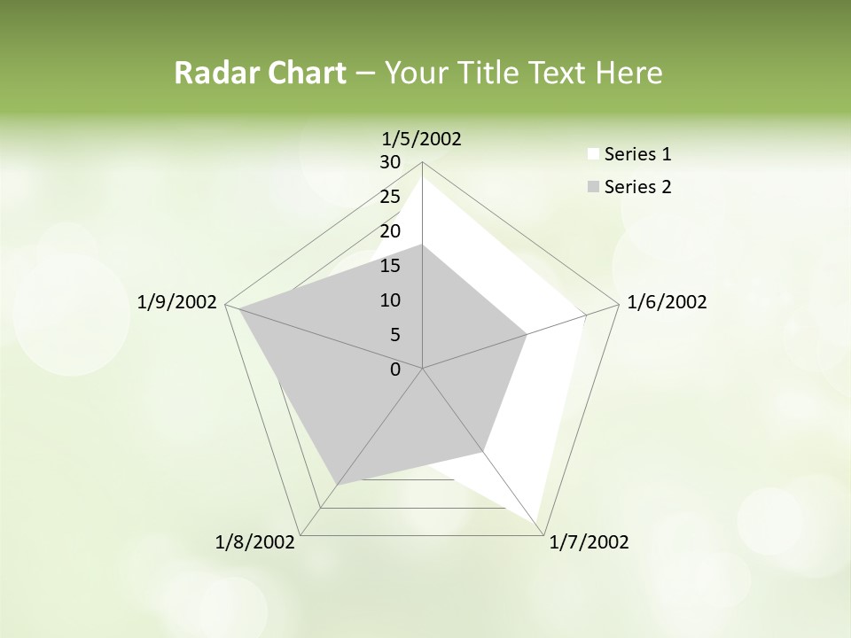 Beautiful Nature Bokeh PowerPoint Template