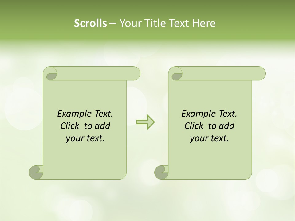 Beautiful Nature Bokeh PowerPoint Template