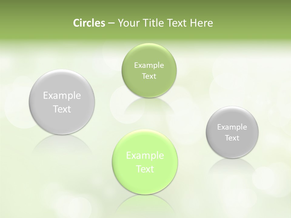 Beautiful Nature Bokeh PowerPoint Template