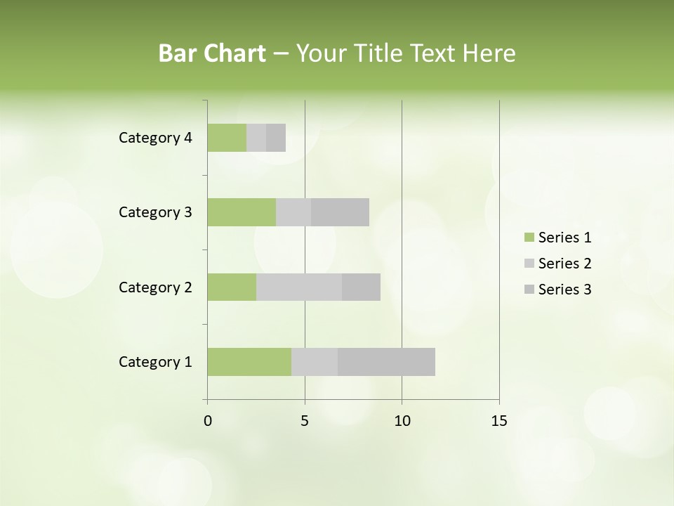Beautiful Nature Bokeh PowerPoint Template