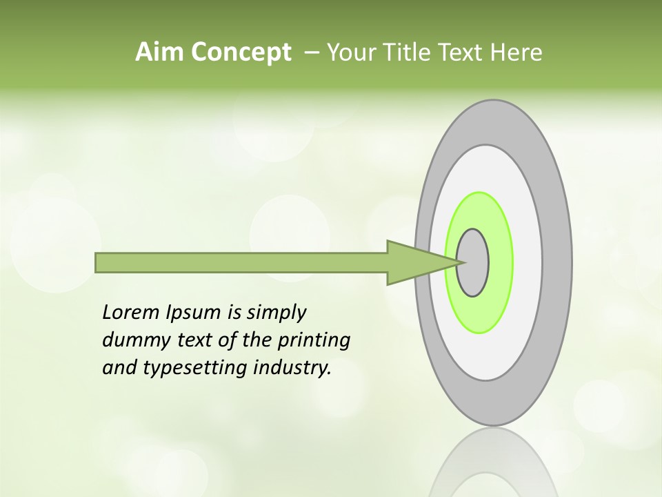 Beautiful Nature Bokeh PowerPoint Template