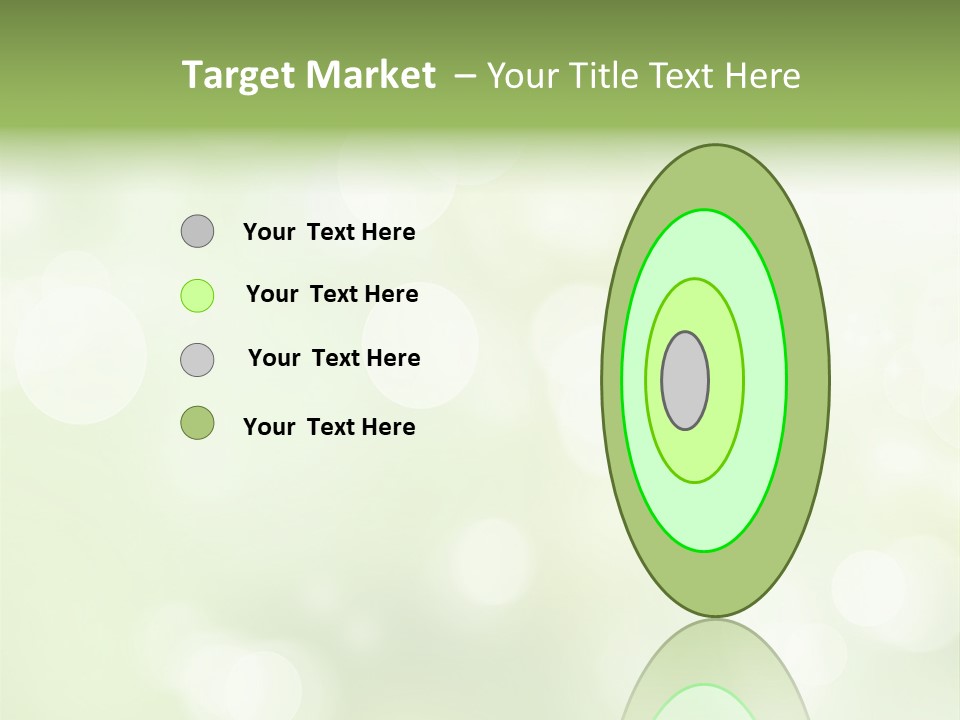 Beautiful Nature Bokeh PowerPoint Template