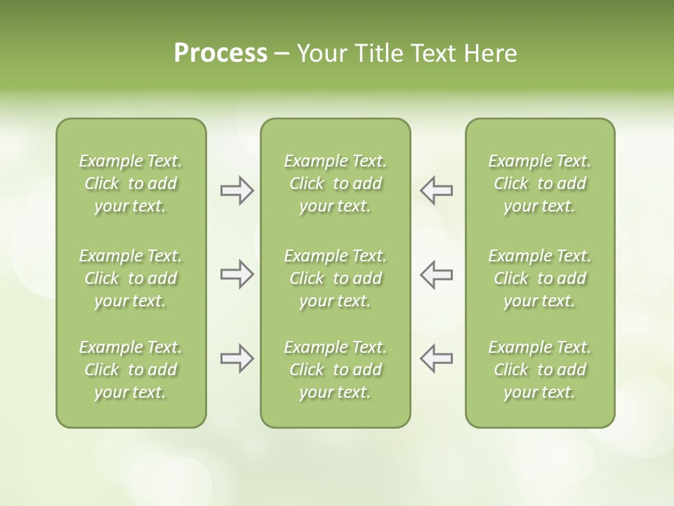 Beautiful Nature Bokeh PowerPoint Template