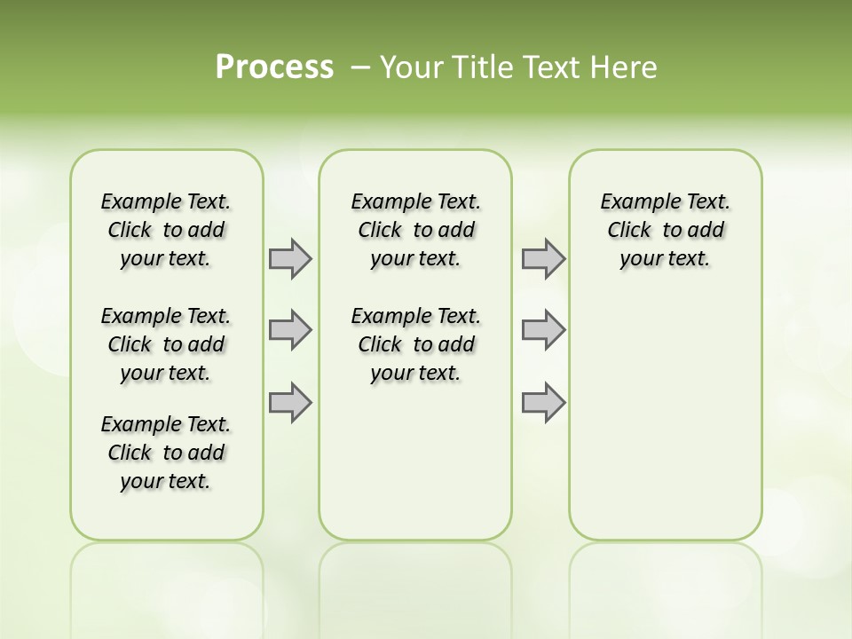 Beautiful Nature Bokeh PowerPoint Template