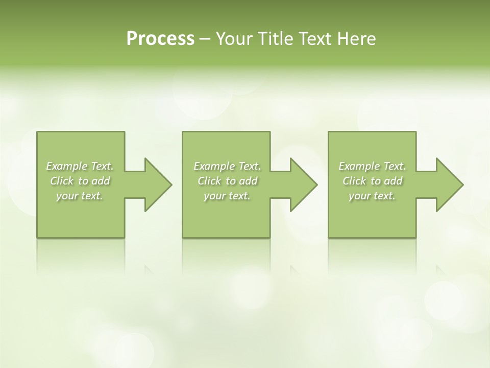 Beautiful Nature Bokeh PowerPoint Template