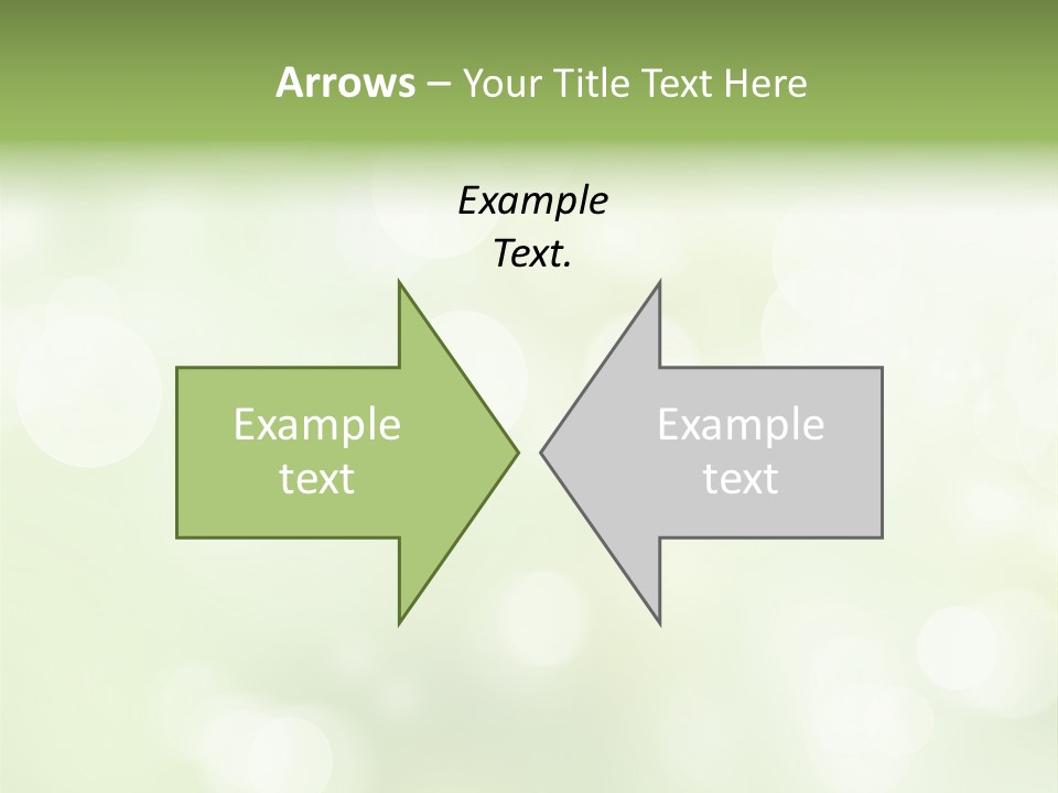 Beautiful Nature Bokeh PowerPoint Template