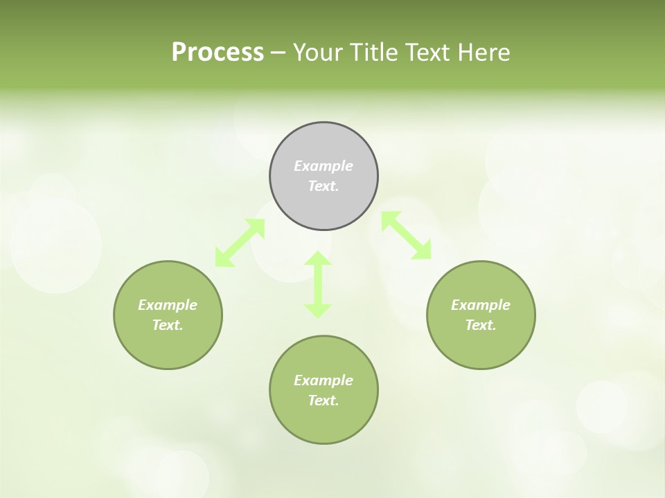 Beautiful Nature Bokeh PowerPoint Template