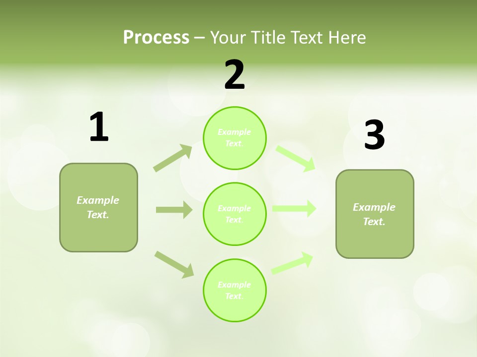 Beautiful Nature Bokeh PowerPoint Template