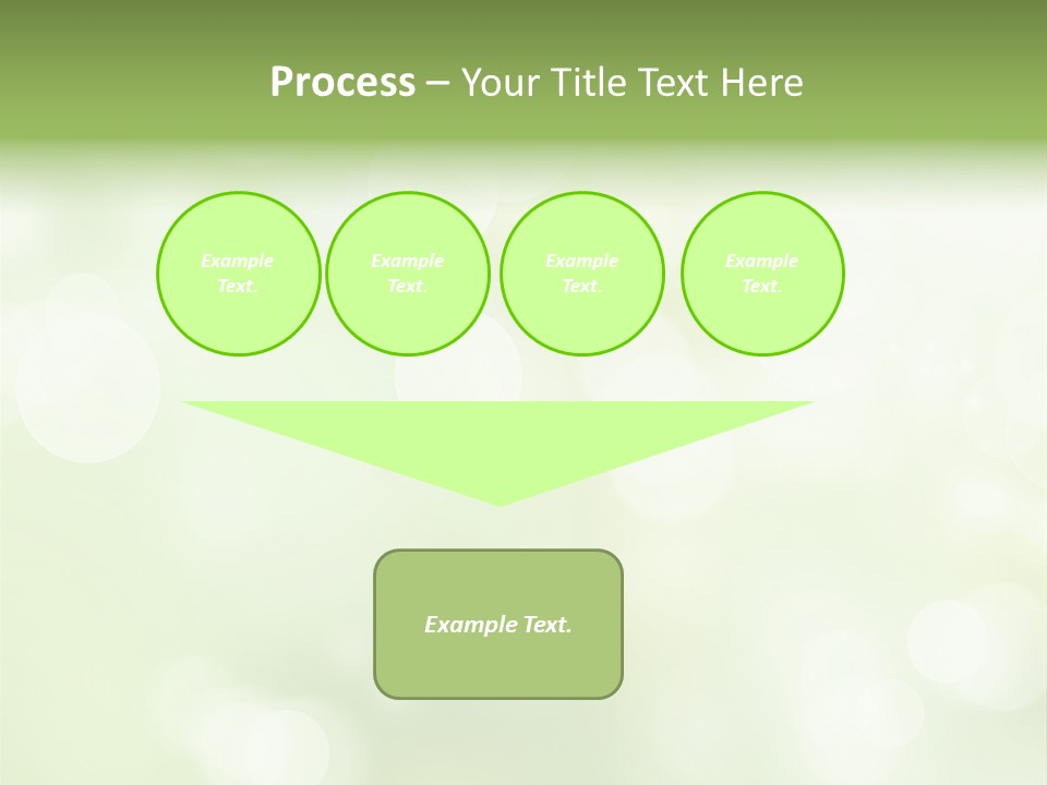Beautiful Nature Bokeh PowerPoint Template