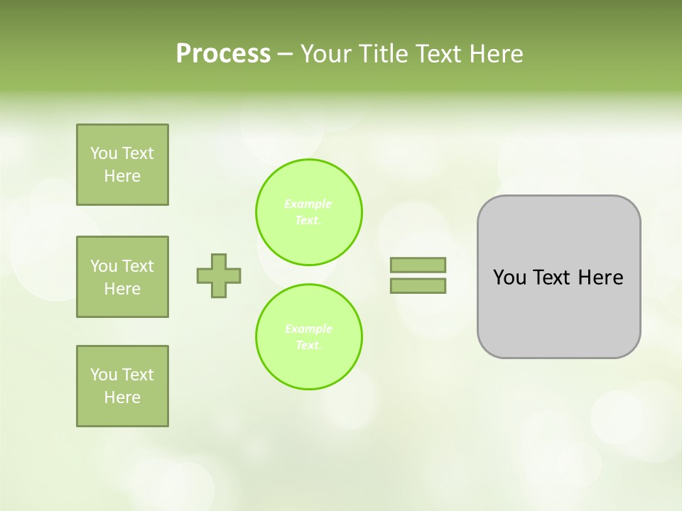 Beautiful Nature Bokeh PowerPoint Template