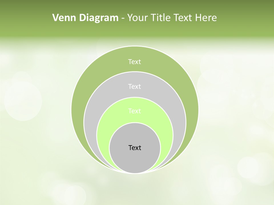 Beautiful Nature Bokeh PowerPoint Template