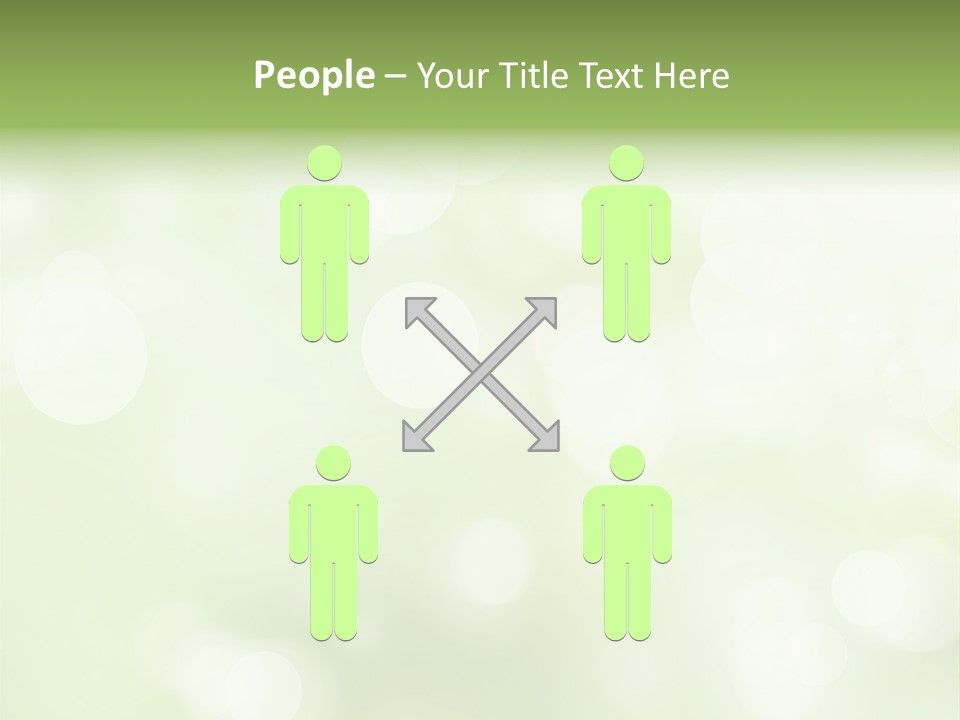 Beautiful Nature Bokeh PowerPoint Template