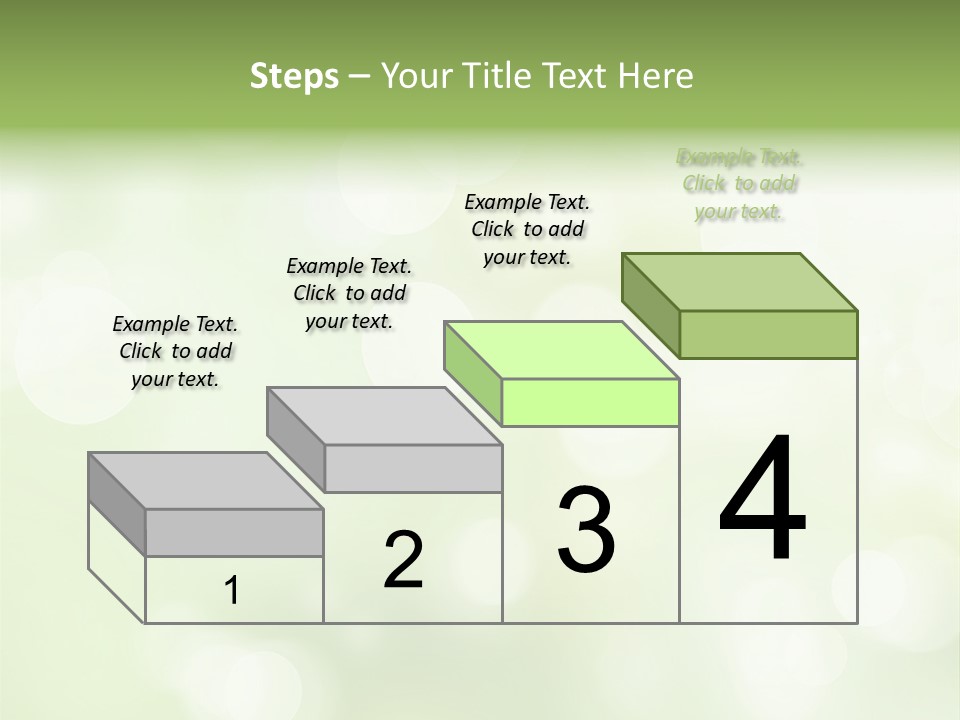 Beautiful Nature Bokeh PowerPoint Template