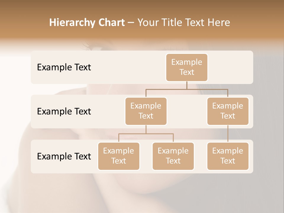 Beautiful Brunette Indian Woman Beauty Closeup Portrait Over White PowerPoint Template