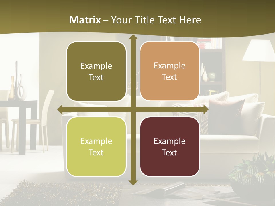 Living Room PowerPoint Template