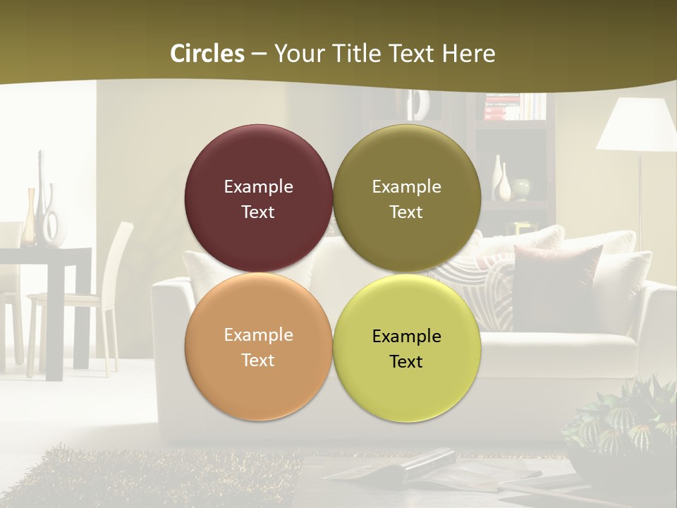 Living Room PowerPoint Template