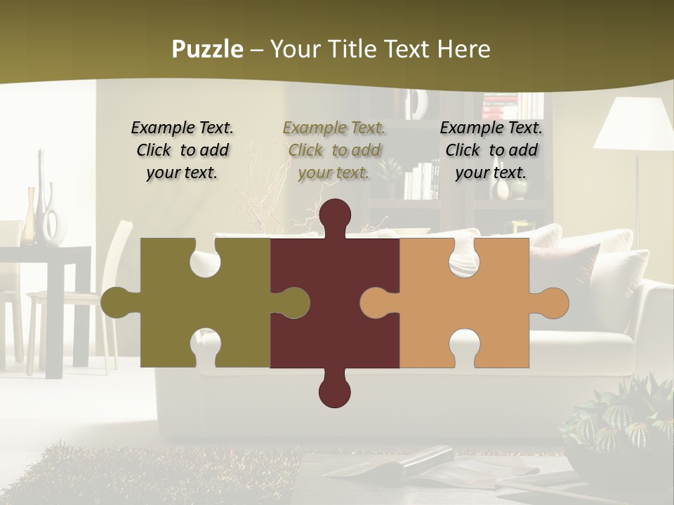 Living Room PowerPoint Template