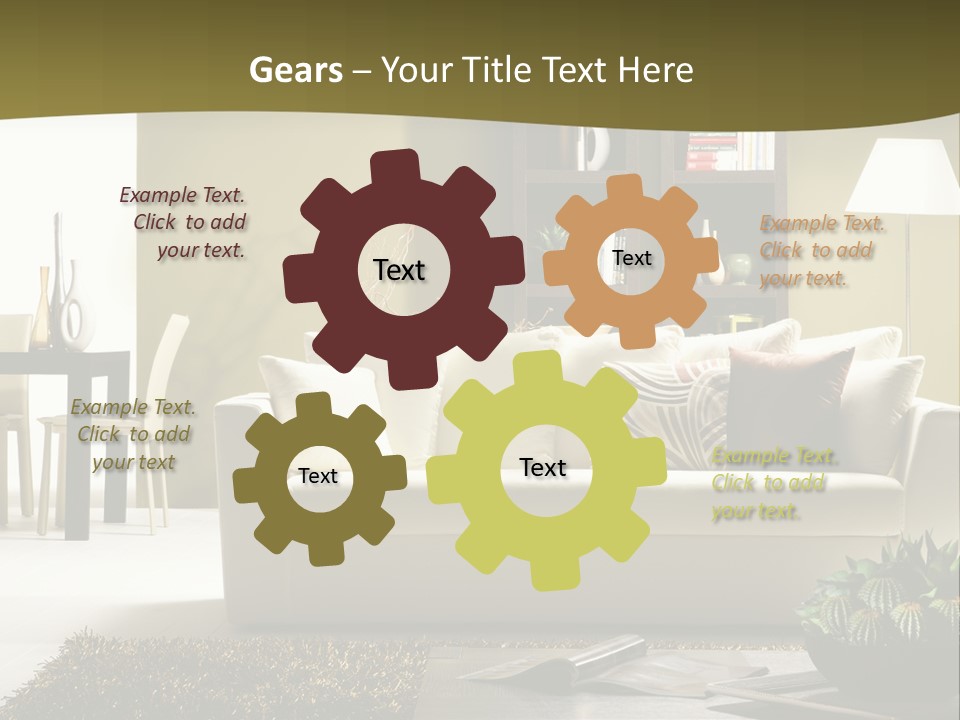 Living Room PowerPoint Template