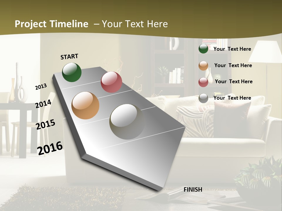 Living Room PowerPoint Template