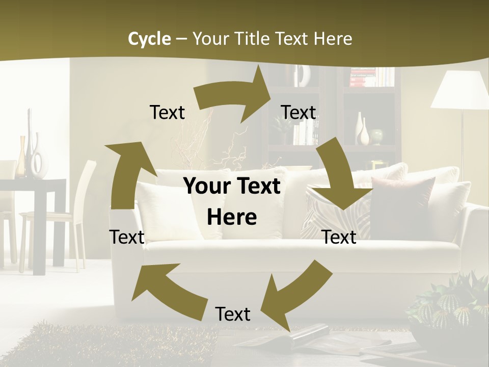 Living Room PowerPoint Template