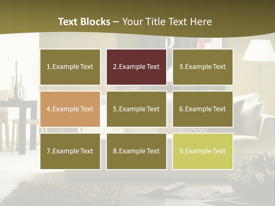 Living Room PowerPoint Template