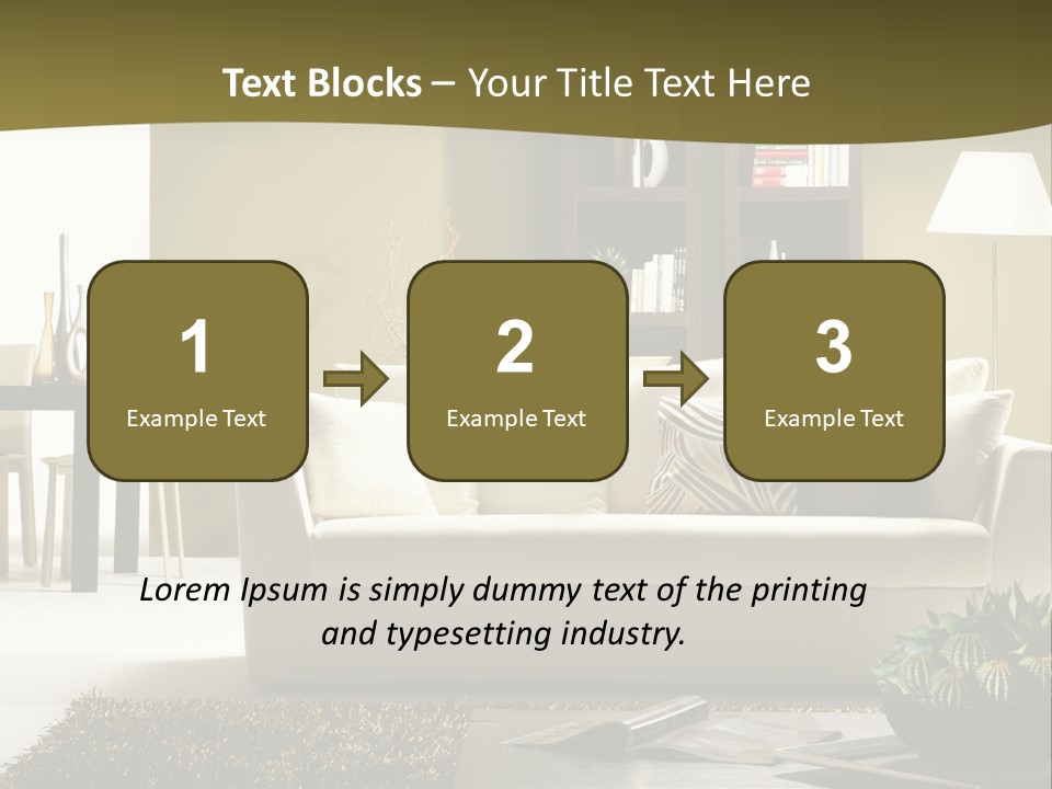 Living Room PowerPoint Template