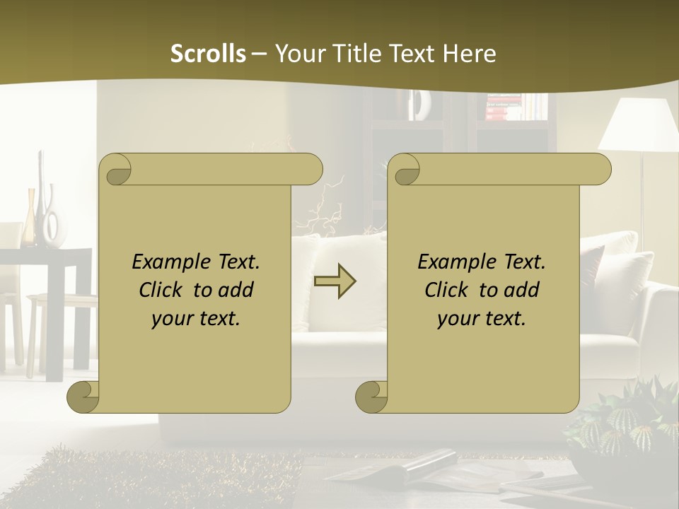 Living Room PowerPoint Template