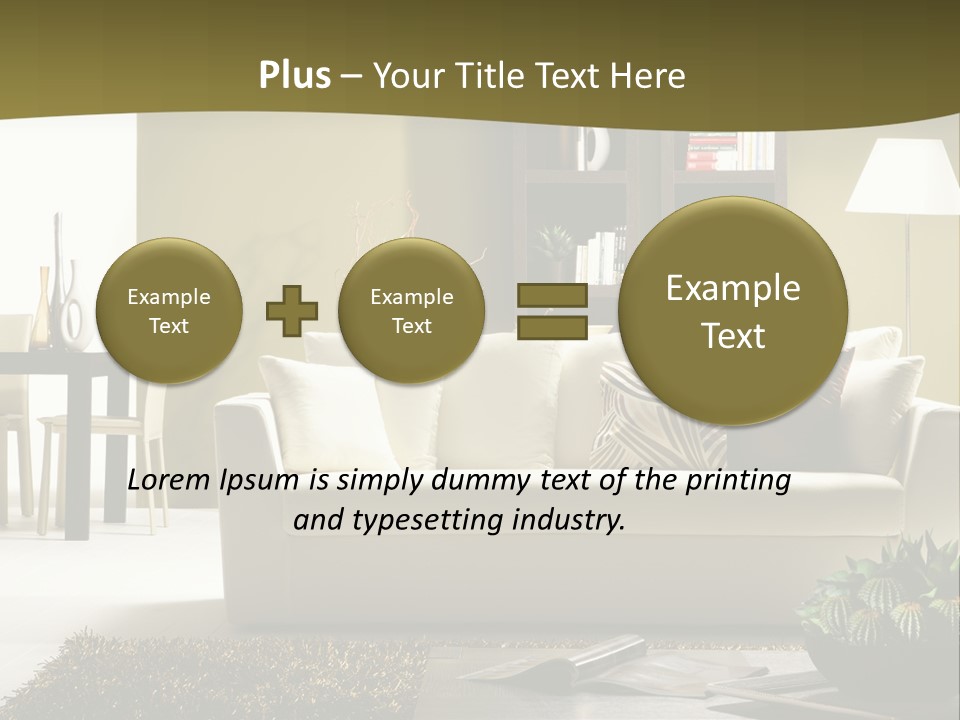 Living Room PowerPoint Template