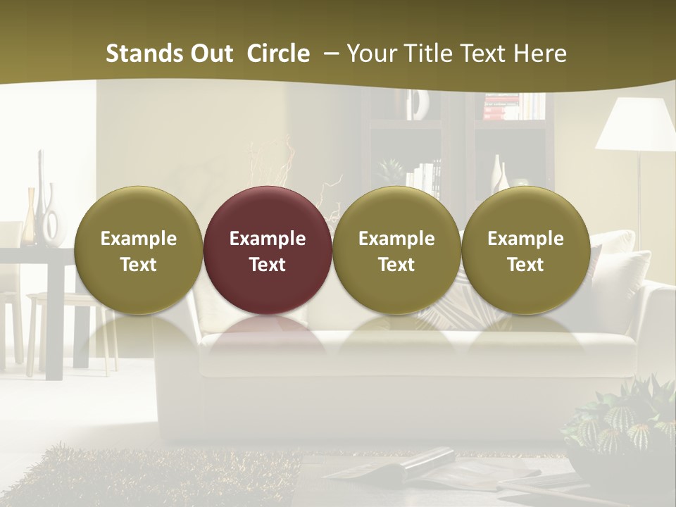 Living Room PowerPoint Template