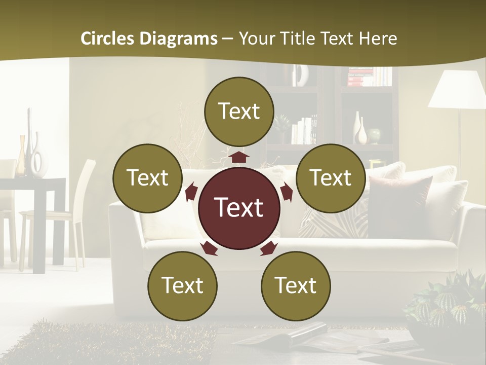 Living Room PowerPoint Template