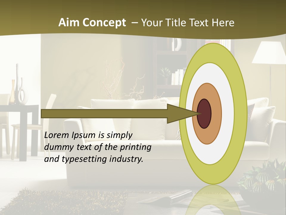 Living Room PowerPoint Template