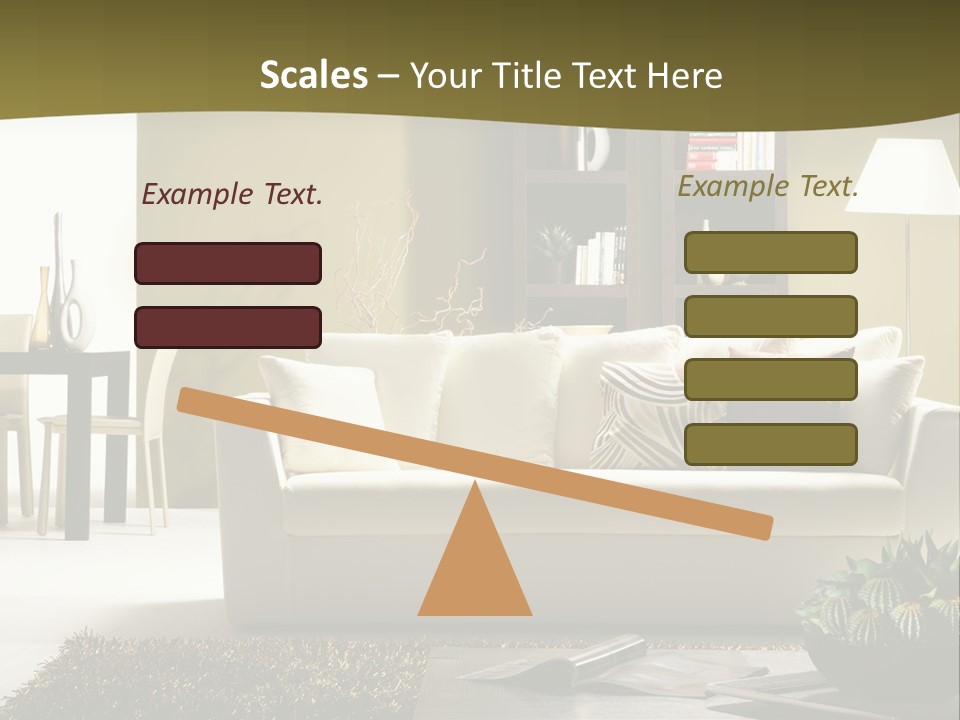 Living Room PowerPoint Template