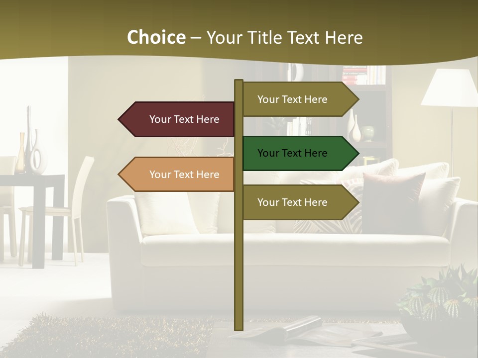 Living Room PowerPoint Template