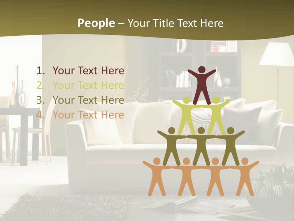 Living Room PowerPoint Template