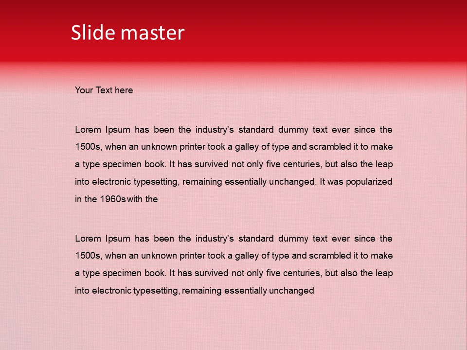 Red Checker Background PowerPoint Template