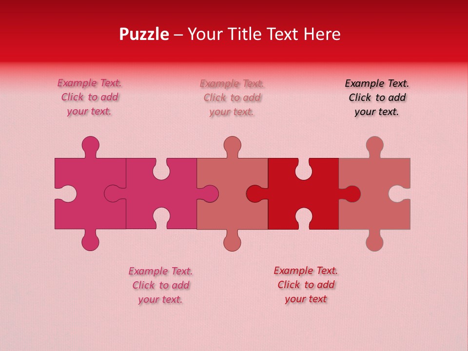 Red Checker Background PowerPoint Template