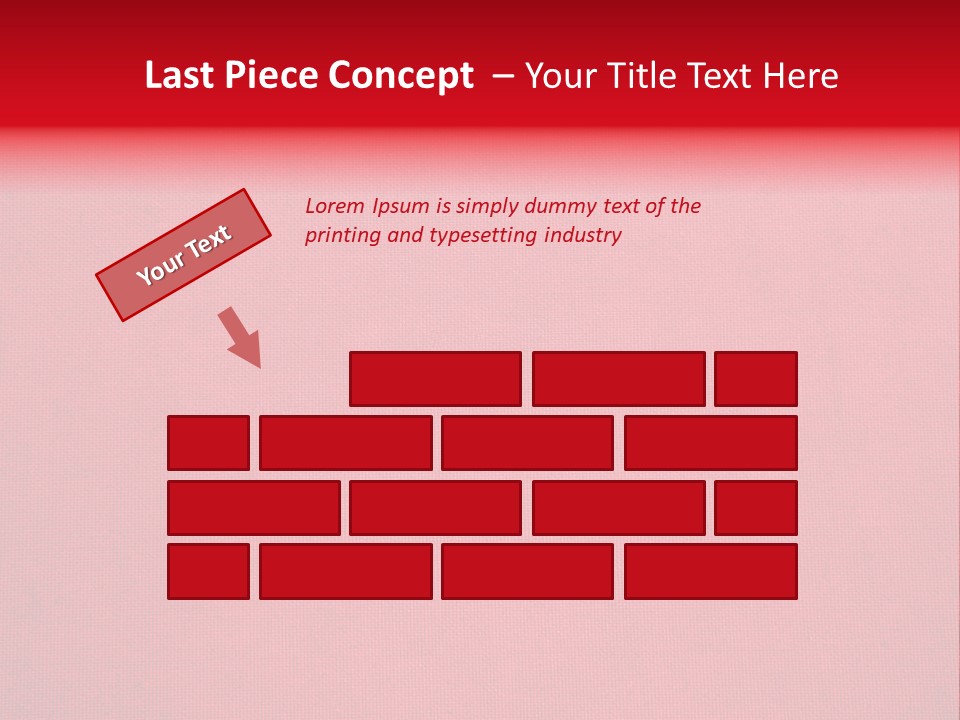 Red Checker Background PowerPoint Template