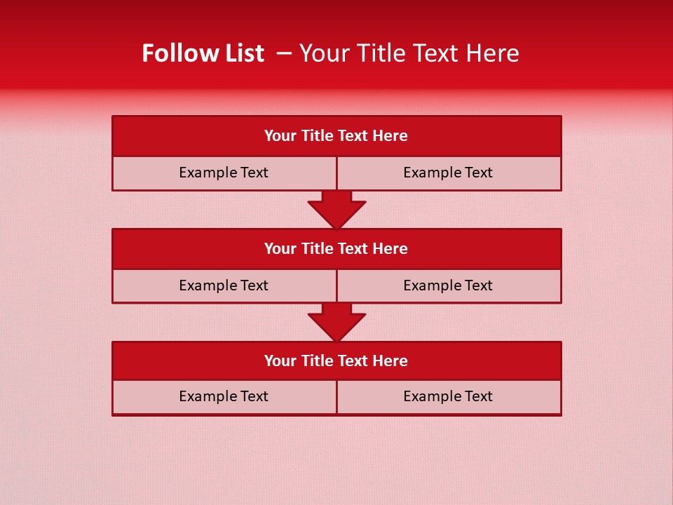 Red Checker Background PowerPoint Template
