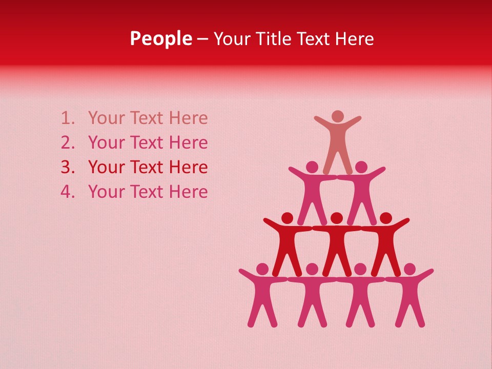 Red Checker Background PowerPoint Template