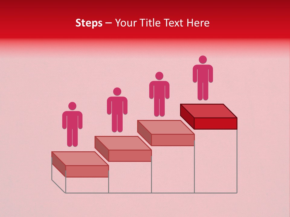 Red Checker Background PowerPoint Template