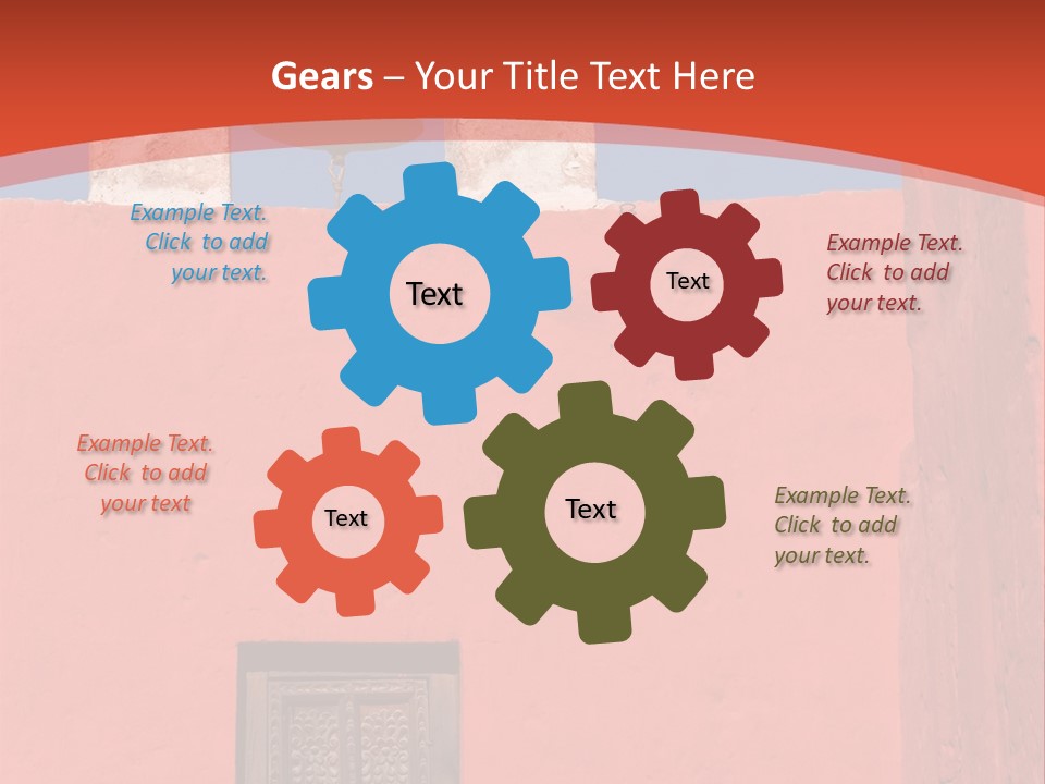 Monastery Of St. Catherine At Arequipa, Peru PowerPoint Template