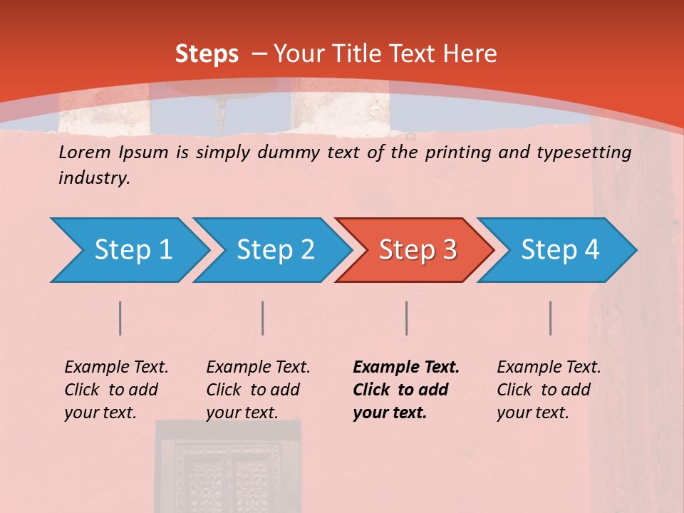 Monastery Of St. Catherine At Arequipa, Peru PowerPoint Template