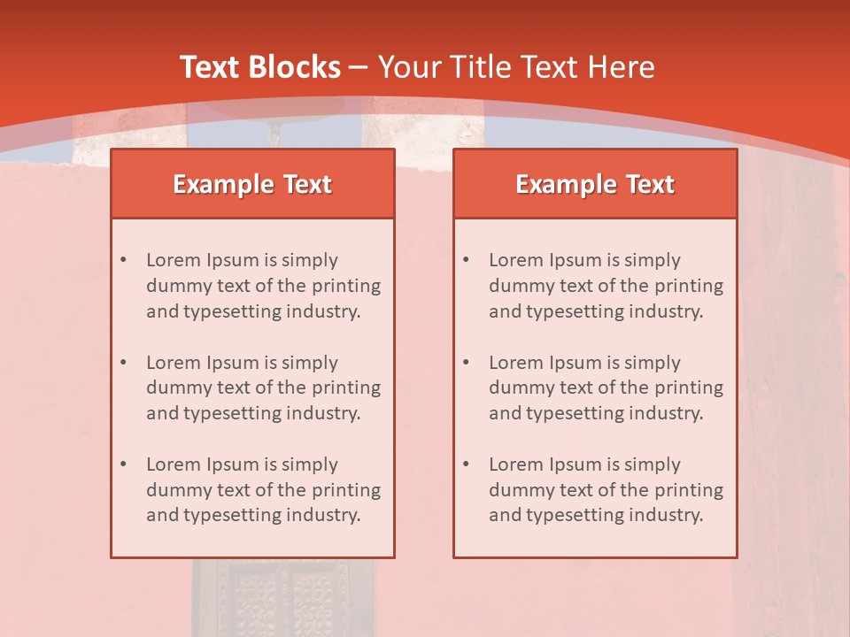 Monastery Of St. Catherine At Arequipa, Peru PowerPoint Template